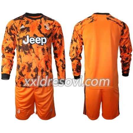 Juventus Treći Dječji Komplet Dresovi za Nogomet 2020-2021 Dugim Rukavima (+ kratke hlače)